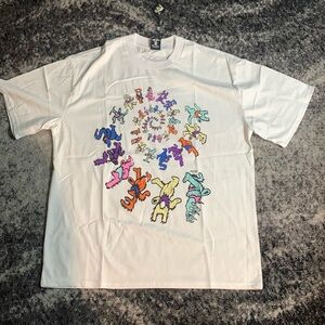 Hellstar Dancing Bears White & Black T-Shirt Men’s Size Large
